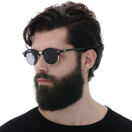 Occhiali da Sole Uomo Techsuit 66612, Polarizzati, Protezione UV, Argento