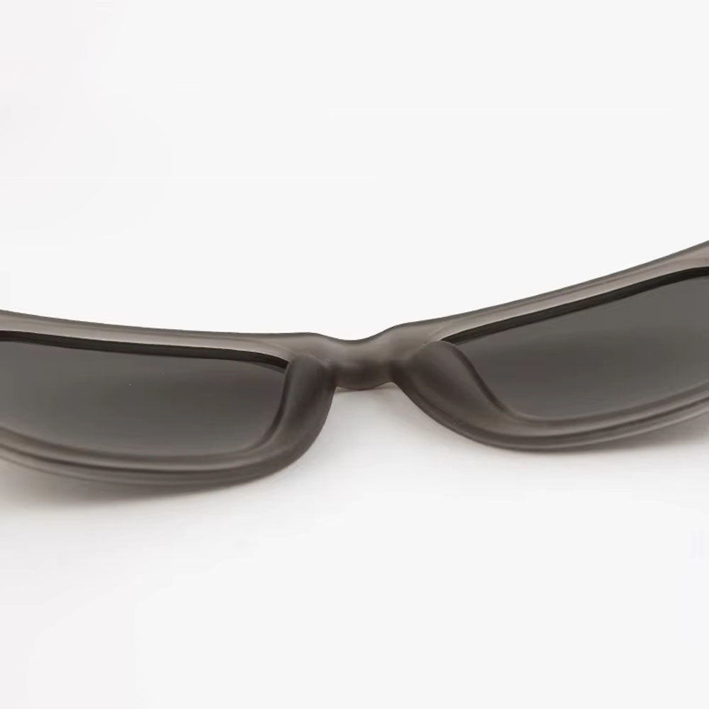 Occhiali da Sole Uomo Techsuit 8502, Polarizzati, Protezione UV, Blu Opaco Grigio