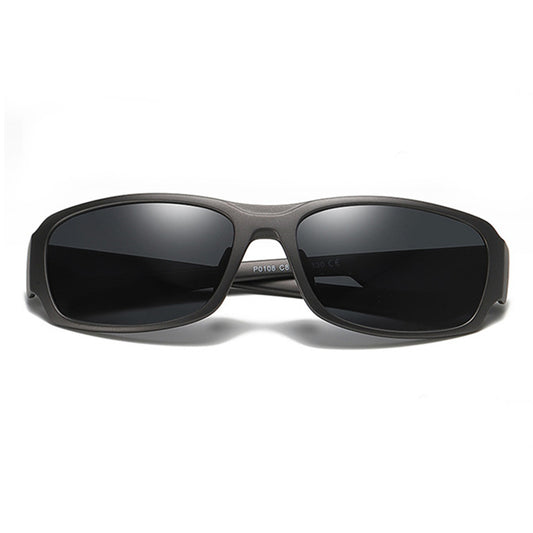 Occhiali da Sole Uomo Techsuit MM108, Polarizzati, Protezione UV, Grigio