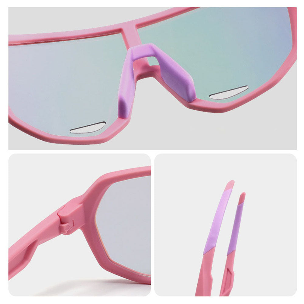 Occhiali da Sole per Bambini Techsuit 22312, Polarizzati, Protezione UV, Arancioni Neri