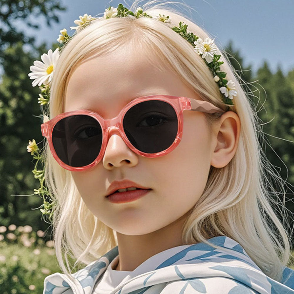 Occhiali da Sole per Bambini Techsuit 627, Polarizzati, Protezione UV, Neri