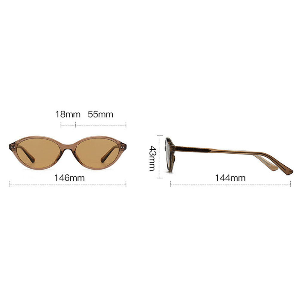 Occhiali da Sole Donna Techsuit 99034, Marrone