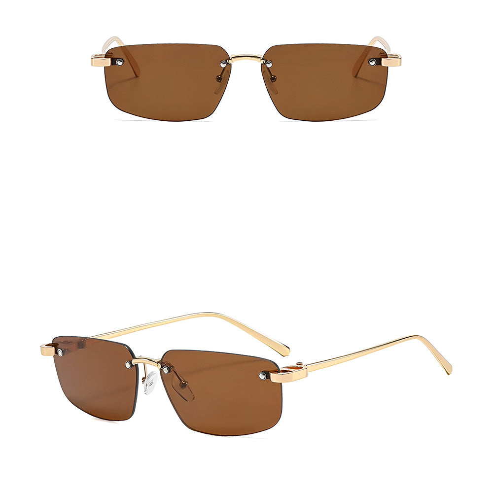 Occhiali da Sole Unisex Techsuit S098, Oro Marrone