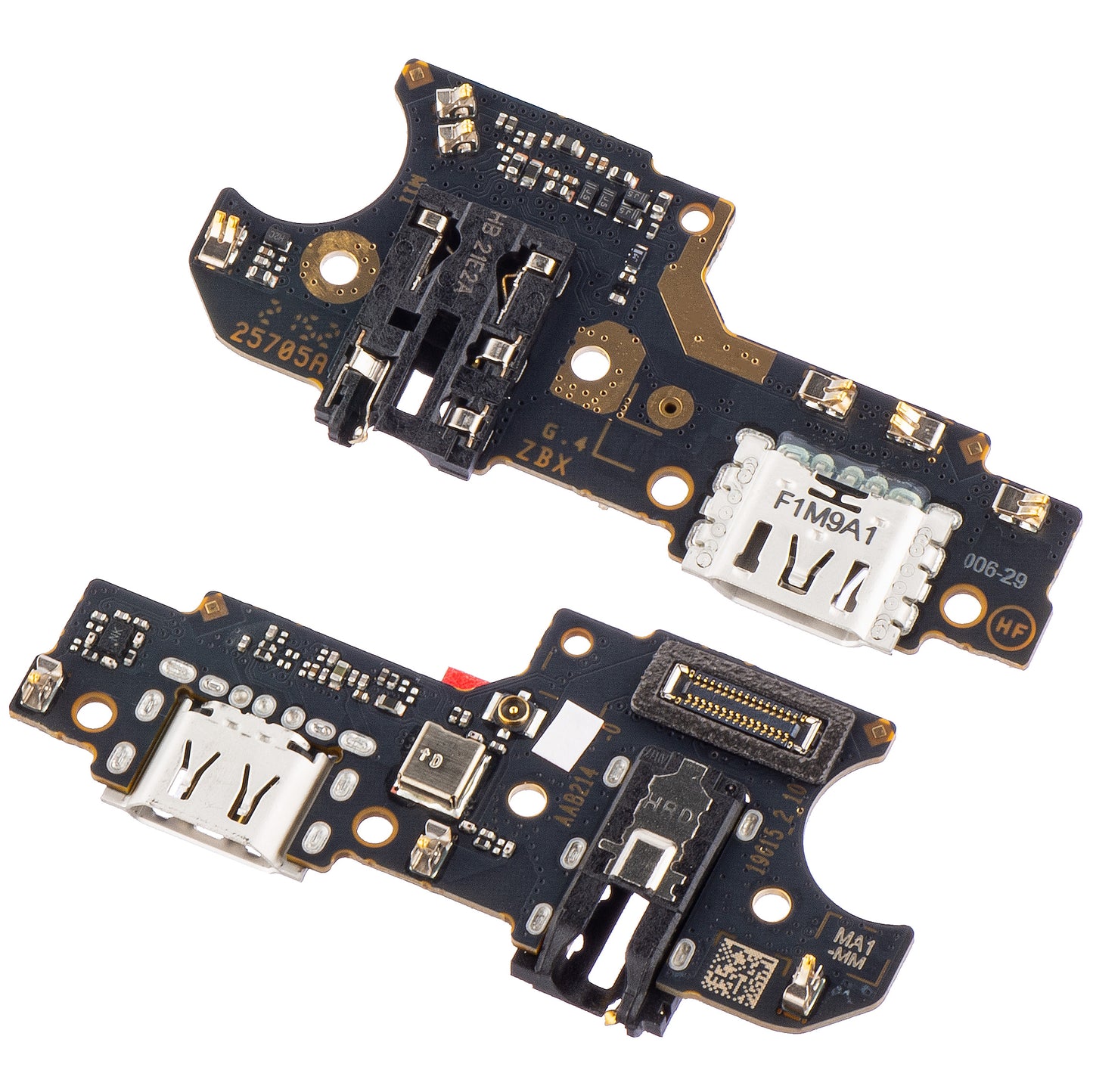 Board with Charging Connector - Audio - Microphone Realme C25Y, Service Pack 4908563