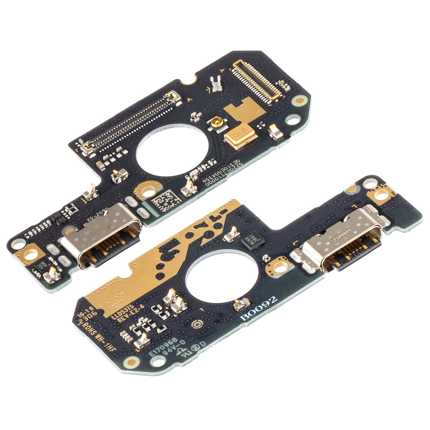 Scheda con Connettore di Ricarica - Microfono Xiaomi Redmi Note 11S / Note 11, Service Pack 5600020K7T00