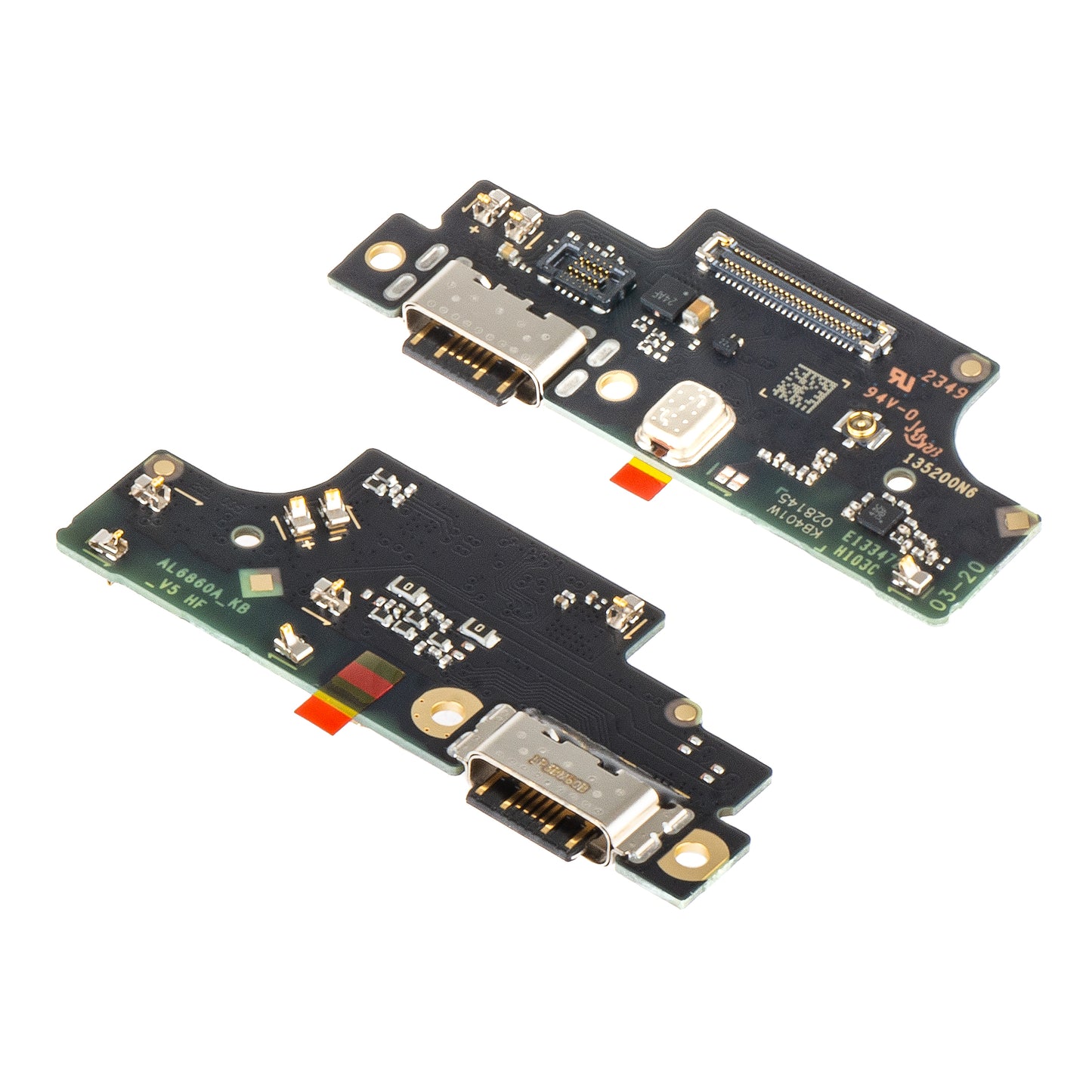 Scheda con Connettore di Ricarica - Microfono Xiaomi Poco M6 Pro 4G, Service Pack 5600040N6P00