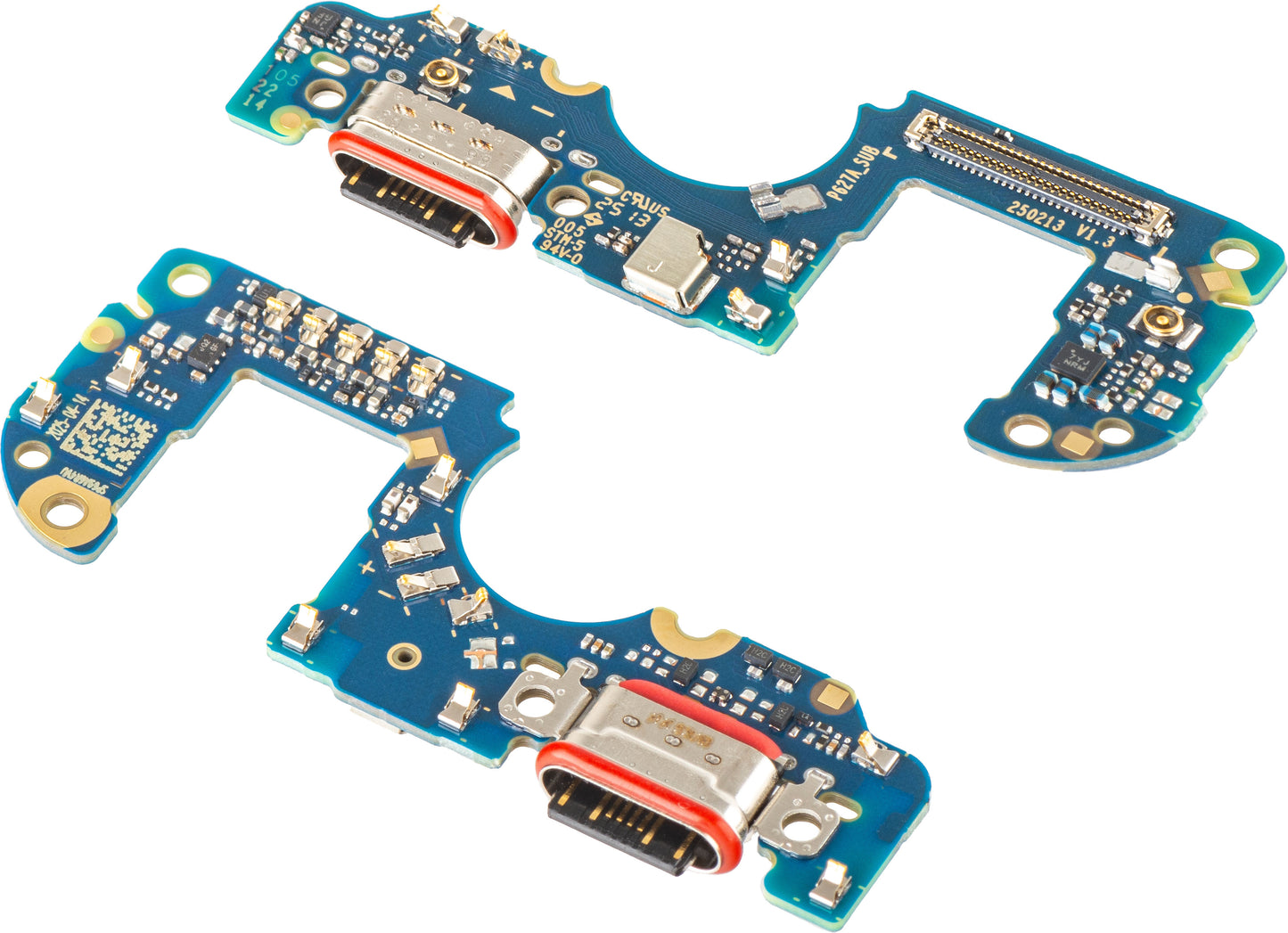 Scheda con Connettore di Ricarica - Microfono Motorola Moto G56, Service Pack 5B28C30202