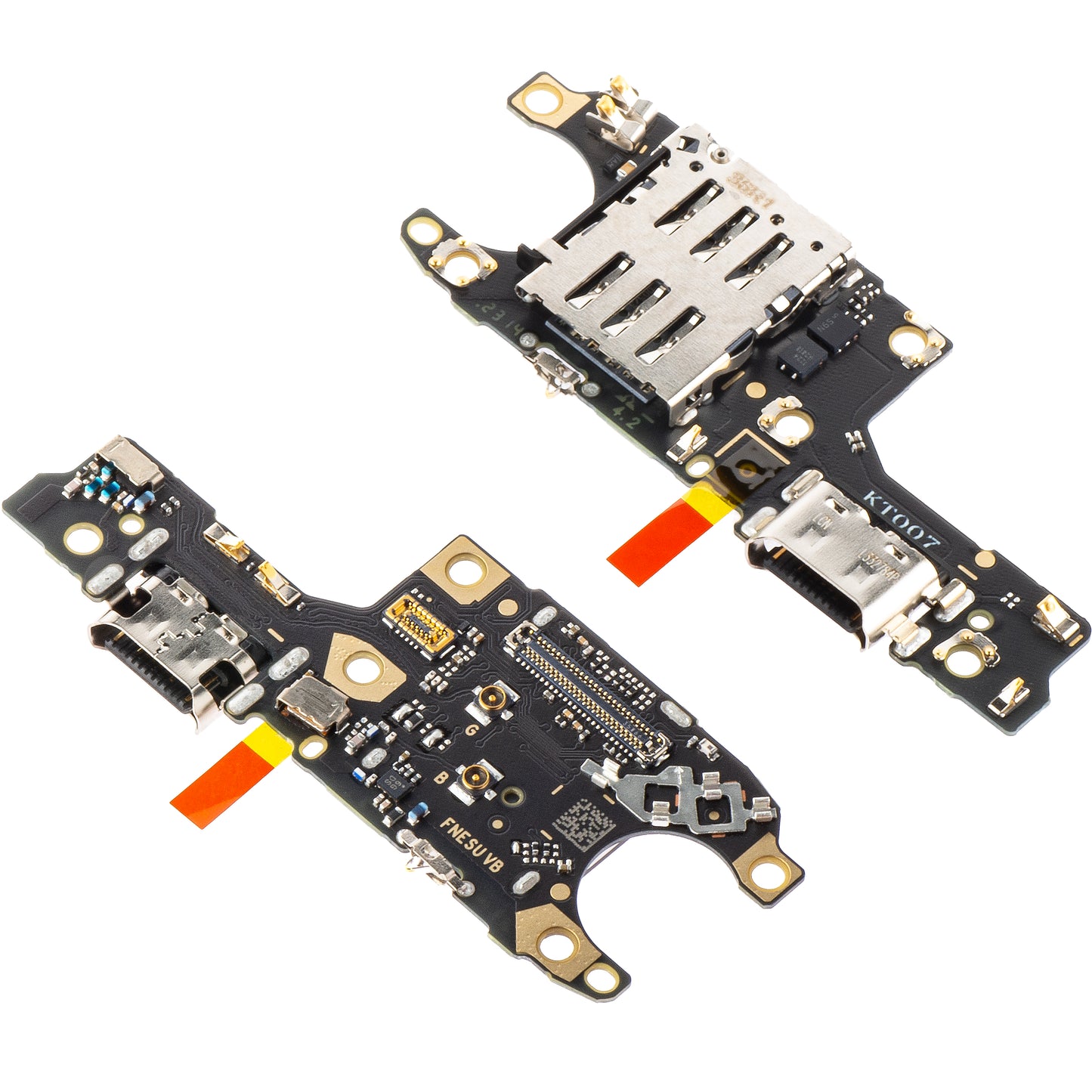 Scheda con Connettore di Ricarica - Microfono - Modulo Lettore SIM Honor 70, Swap 0235ACXQ
