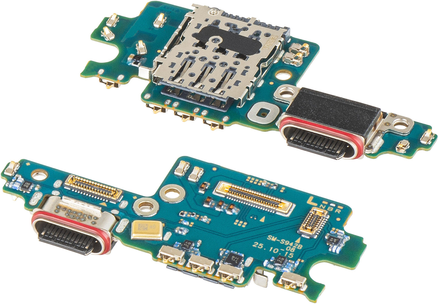 Scheda con Connettore di Ricarica - Microfono - Modulo Lettore SIM Samsung Galaxy S26 S942, Service Pack GH96-20820A