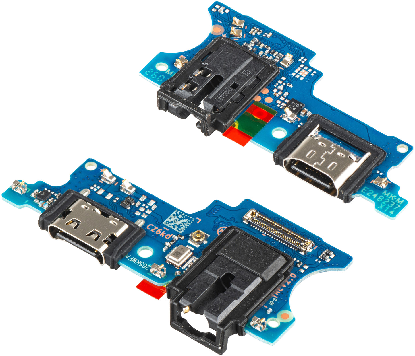 Scheda con Connettore di Ricarica - Audio - Microfono Samsung Galaxy A07 4G A075, Service Pack GH81-28063A
