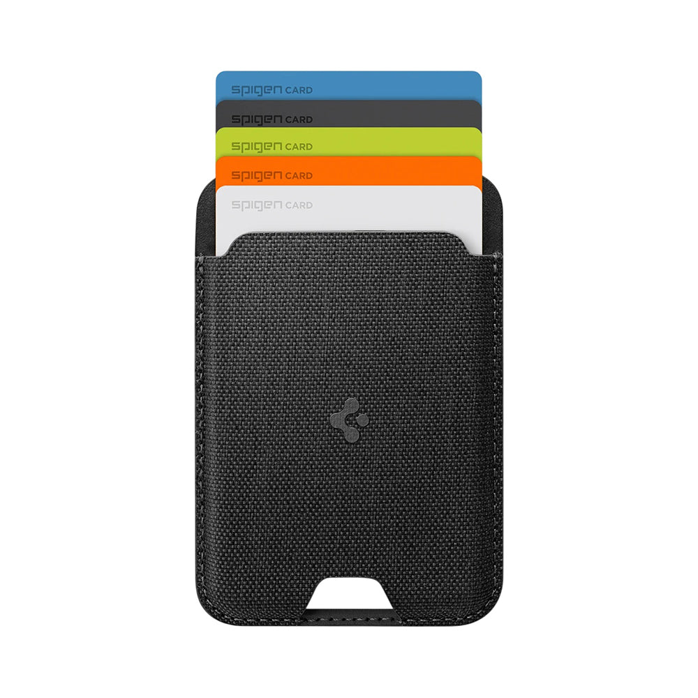 Portafoglio MagSafe, Spigen, MagFit Urban Fit, Nero AFA11335