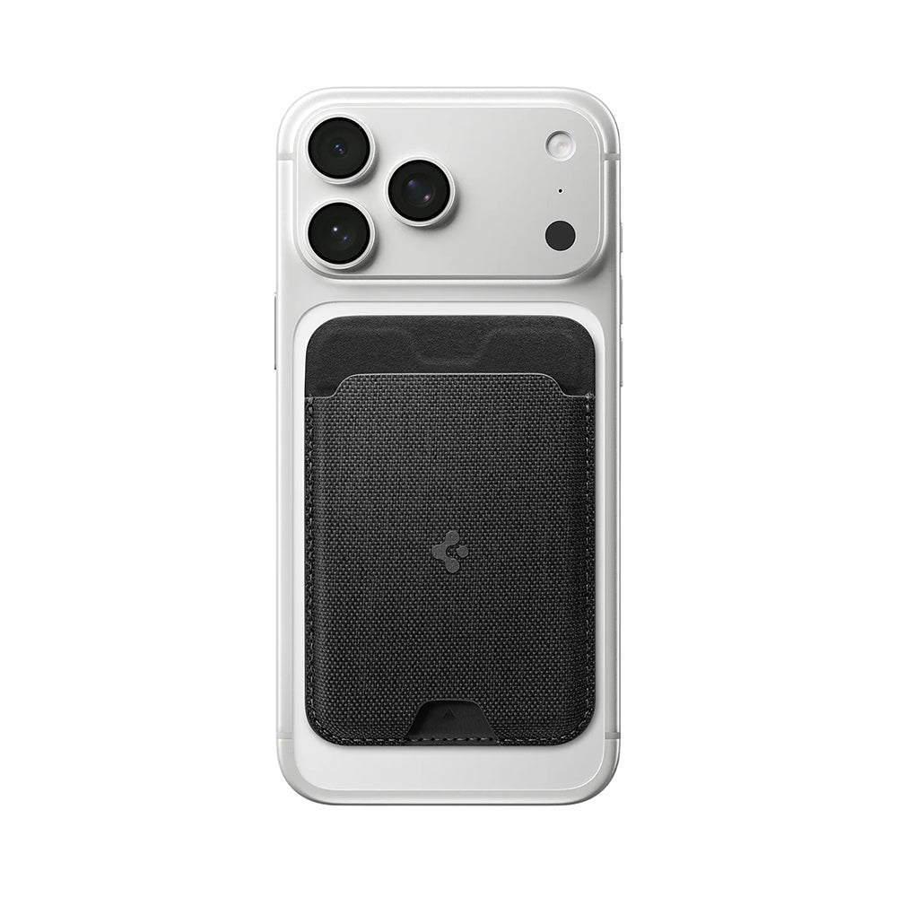 Portafoglio MagSafe, Spigen, MagFit Urban Fit, Nero AFA11335