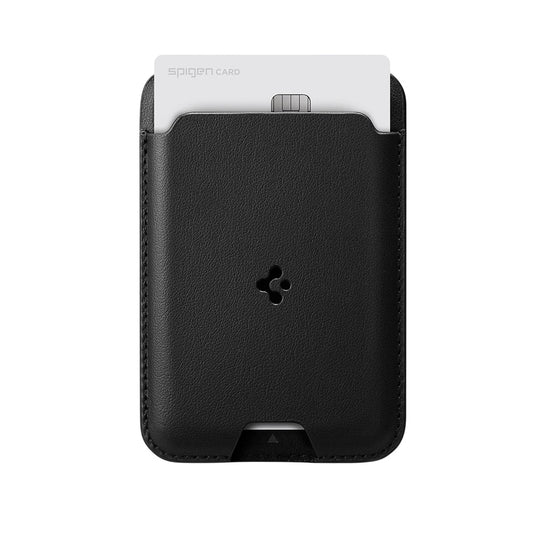 Portafoglio MagSafe, Spigen, Valentinus MagFit 2 Carte, Nero AMP02284