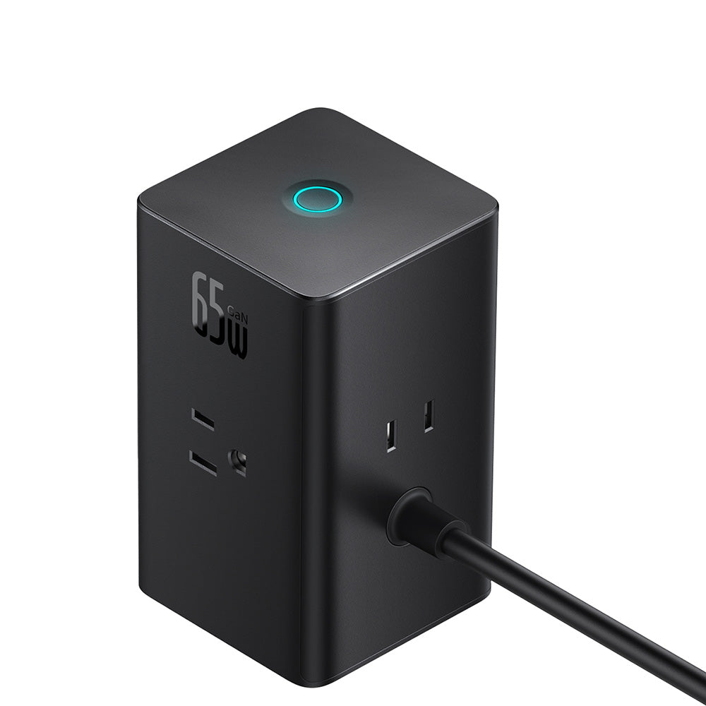 Prolunga Baseus PowerCombo US, 3 x Prese, Nero PSLR000101