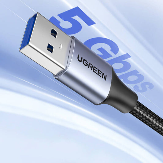 USB 3.0 UGREEN US115 USB 3.0 Extender, 1m, Gray