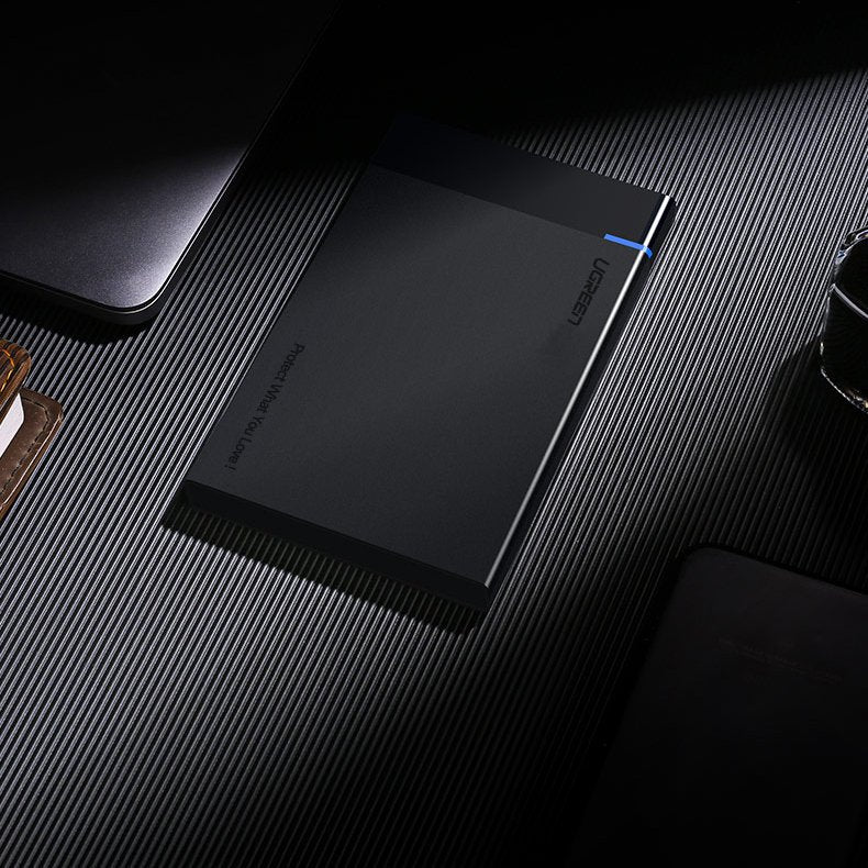 Rack UGREEN US221 per HDD / SSD SATA 2.5inch, USB 3.2, Nero