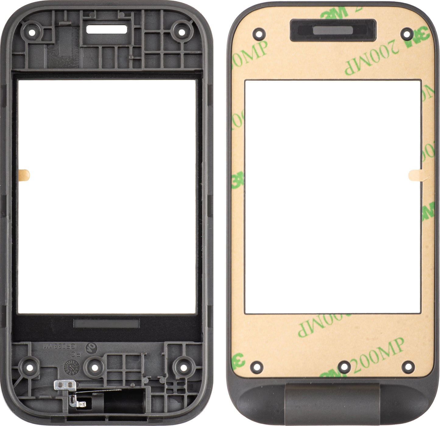 B Shell Cover per HMD 2660 Flip, Nero