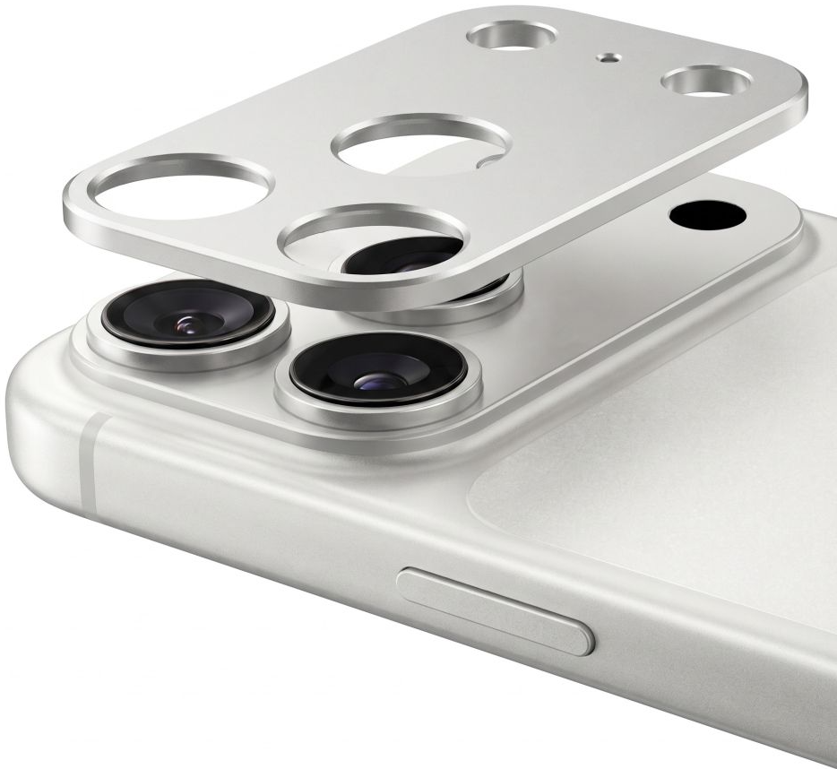 Tech-Protect Camalloy Fit+ Rear Camera Protection Frame for Apple iPhone 18 Pro Max, Aluminum, Silver