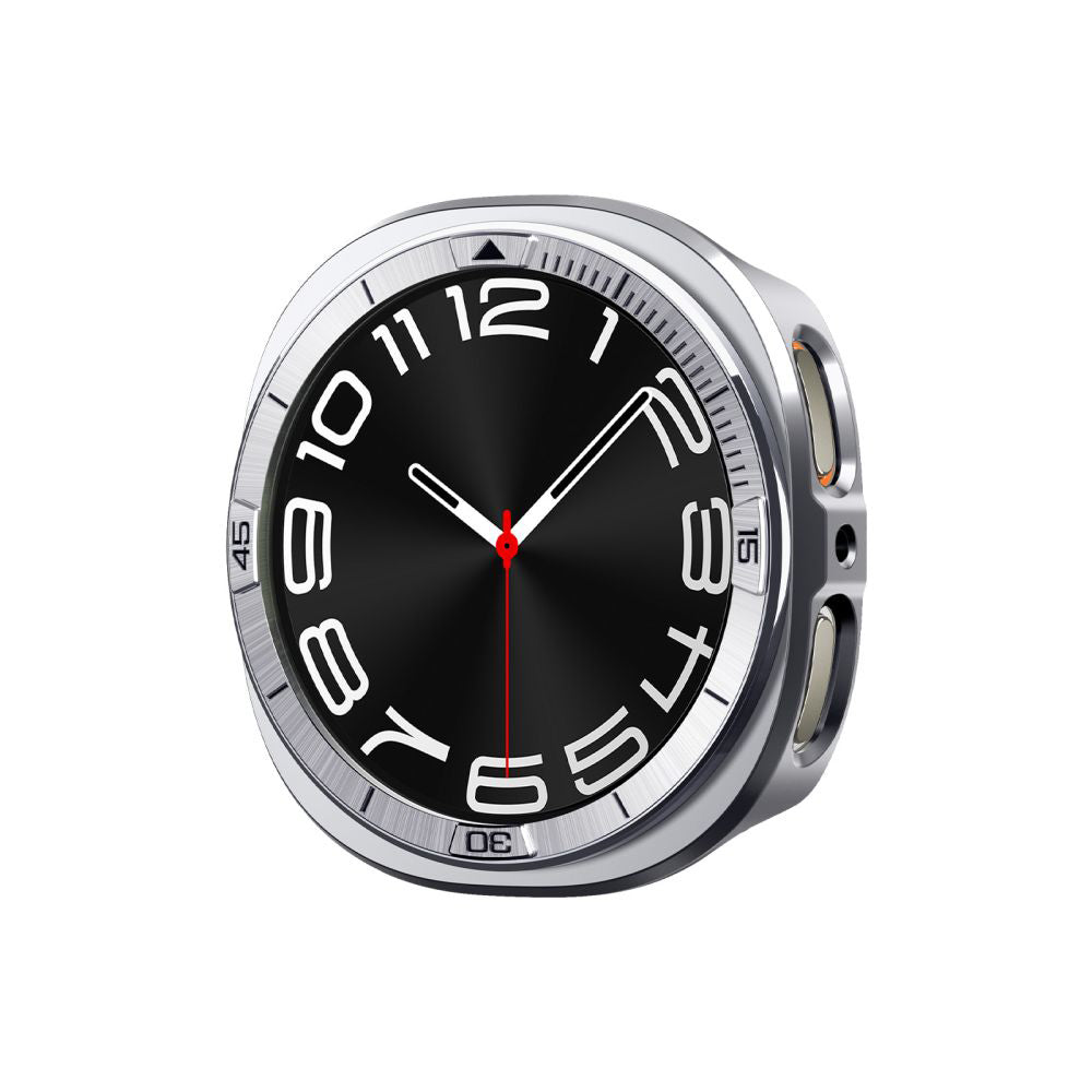 Cornice di Protezione Spigen Tune Pro Pilot per Samsung Galaxy Watch8 44mm, Argento ACS10011