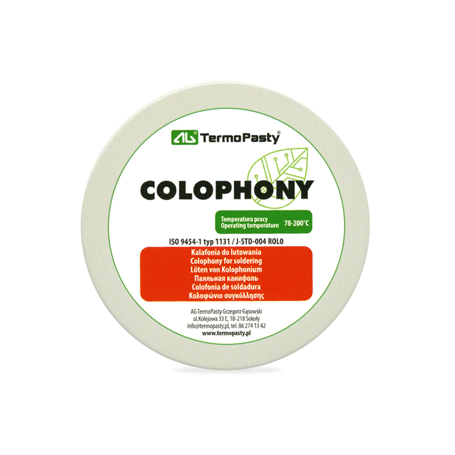 Resina Flux Colofonio AG Termopasty, 40g ART.AGT-034