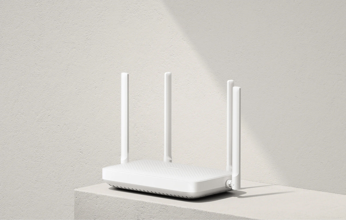 Router wireless Xiaomi AX1500, Dual Band, Wi-Fi 6, bianco DVB4412GL