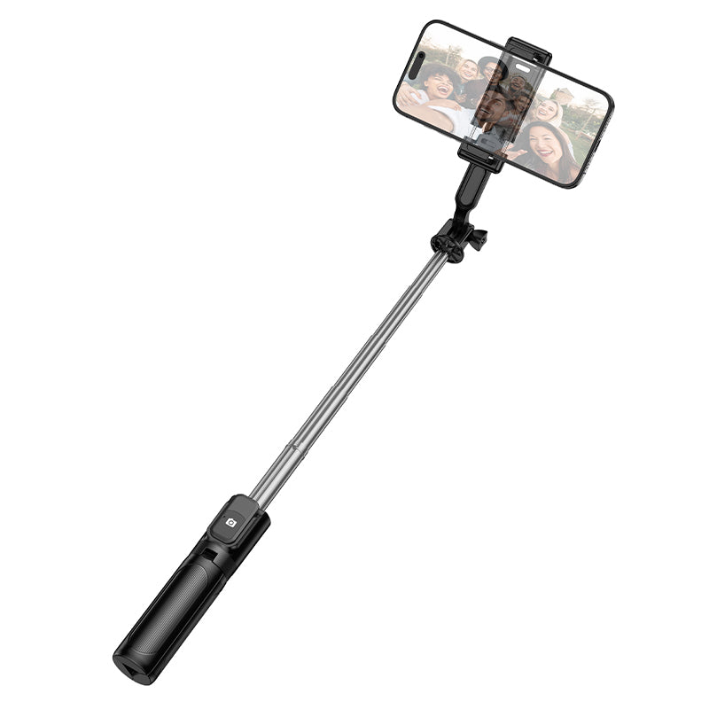 Selfie Stick Bluetooth Borofone BY14 Graceful, 4,5 pollici - 7 pollici, Nero