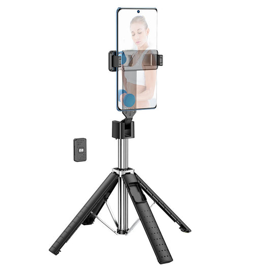 Bastone selfie Bluetooth HOCO K18, universale, nero