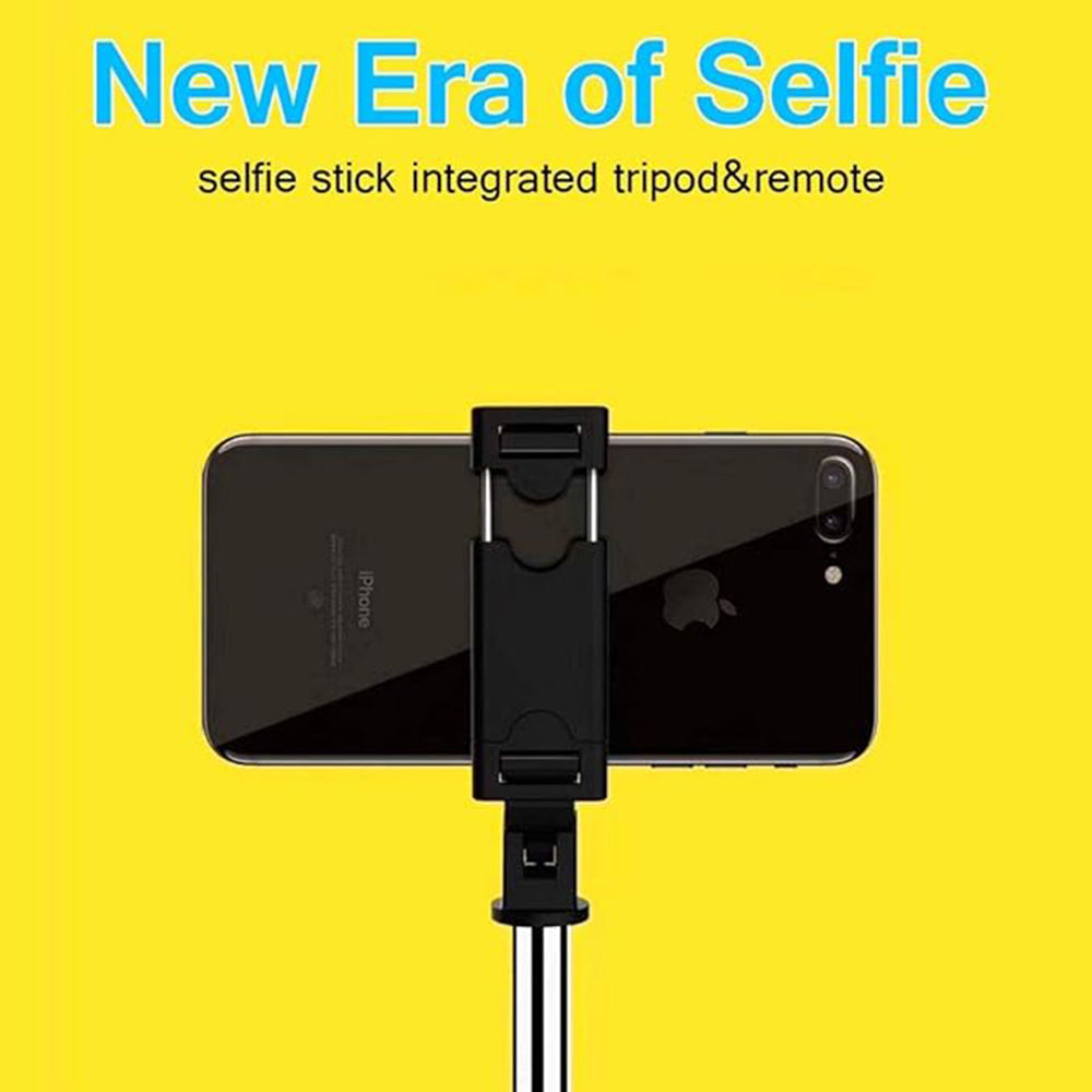 Selfie Stick Bluetooth Techsuit K07, Universale, Nero