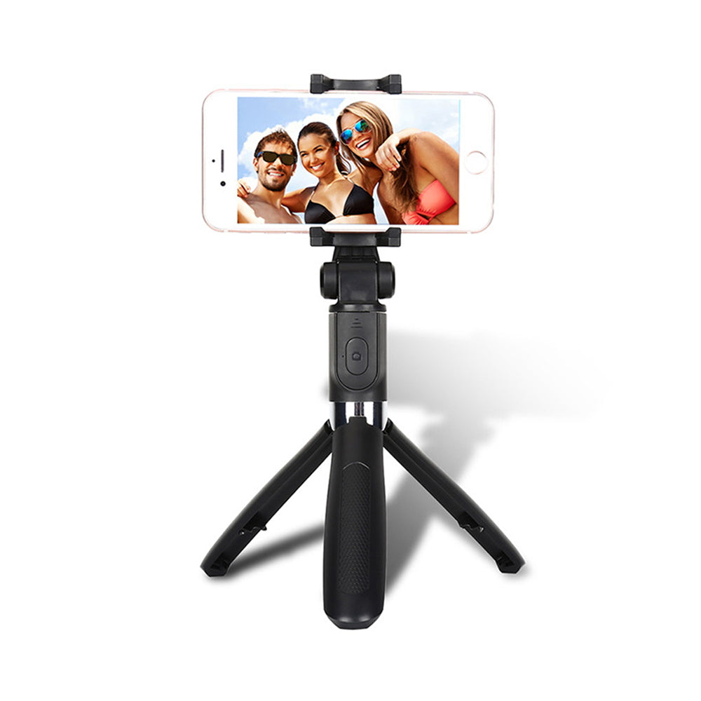 Selfie Stick Bluetooth Techsuit L01s, Universale, Nero