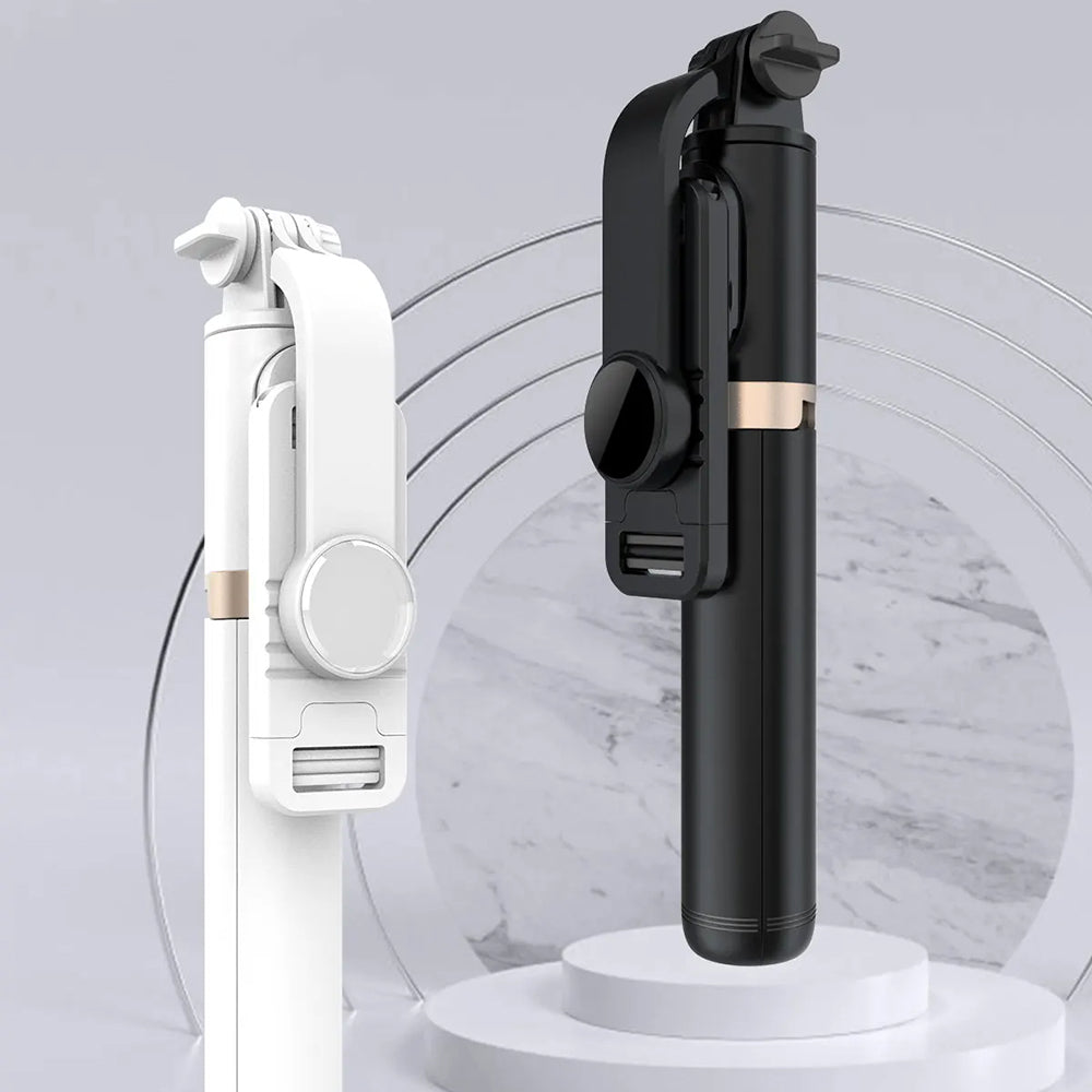 Selfie Stick Bluetooth Techsuit Q03, Universale, Nero