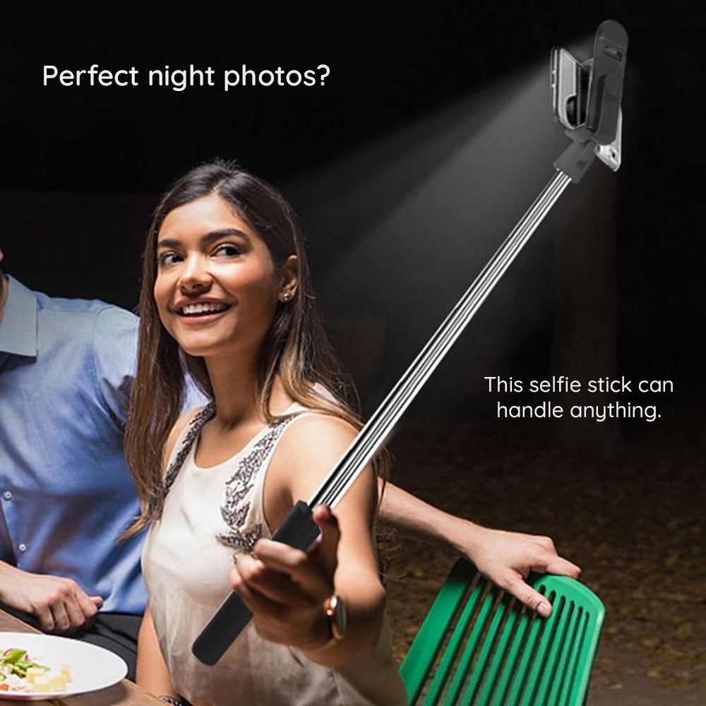 Selfie Stick Bluetooth Techsuit S05-S, Universale, Nero