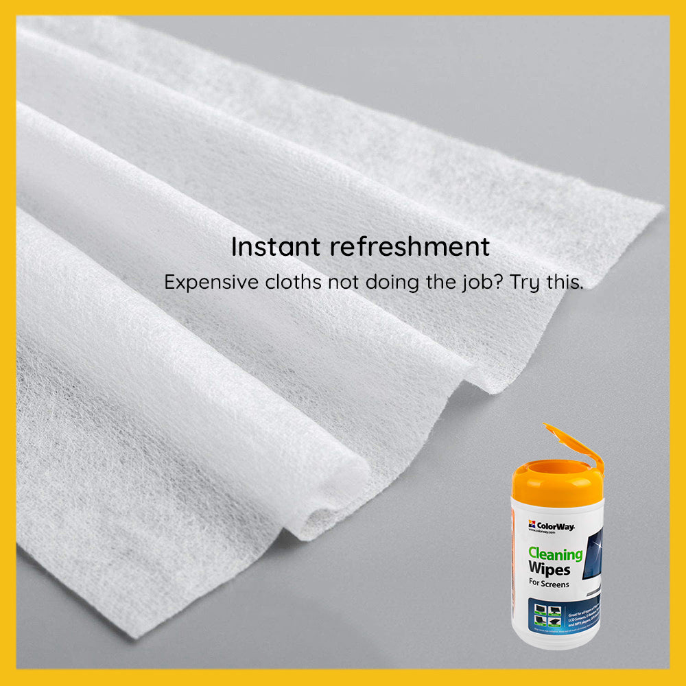 Salviette Umidificate per Pulizia ColorWay CW-1071, Set 100 pezzi