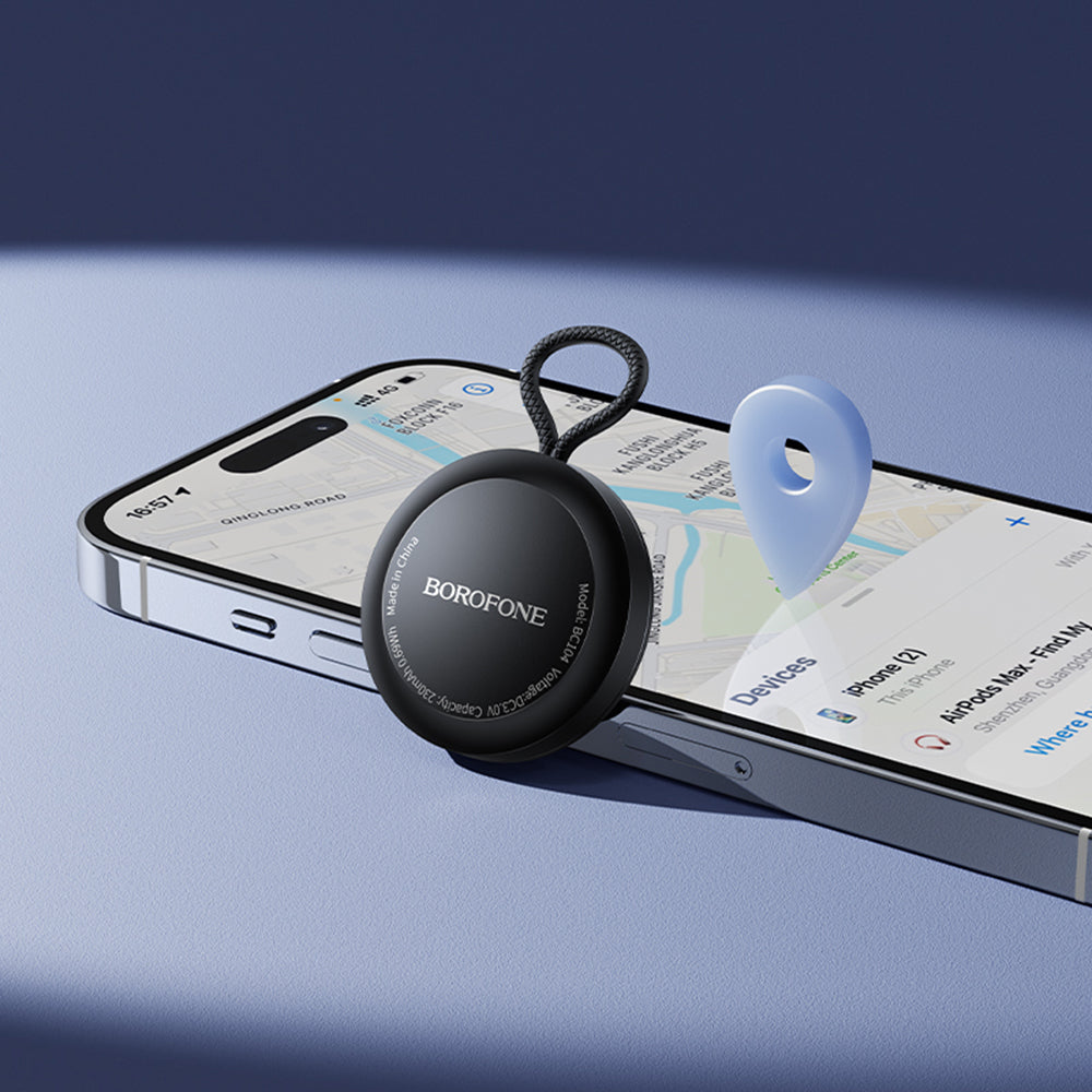 Borofone SmartTag BC104 per iOS Series, Nero