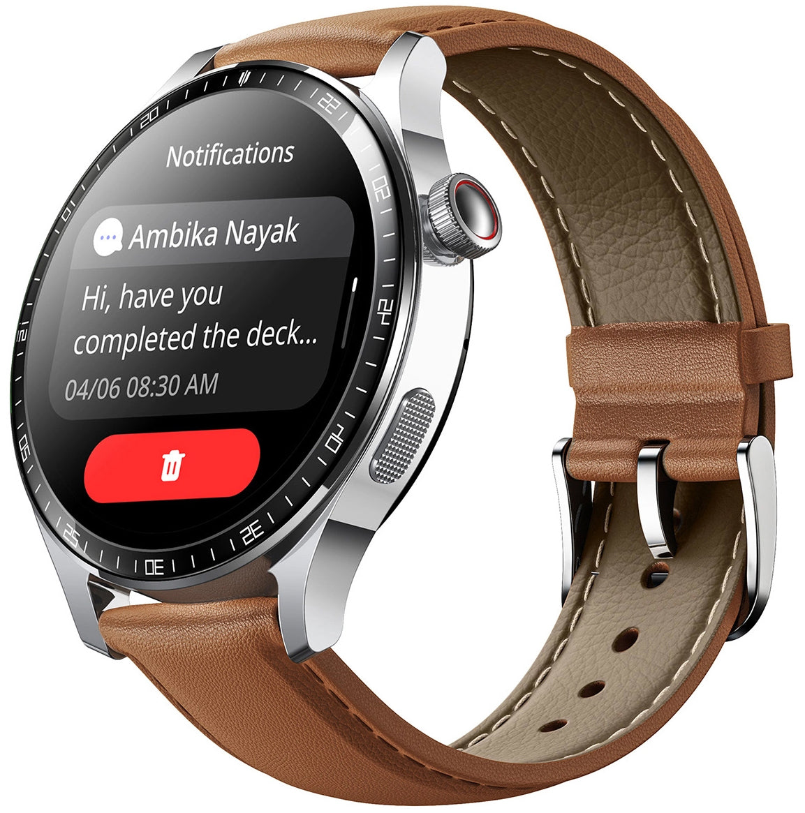 Smartwatch Joyroom JR-FC2 Pro Call, Silver
