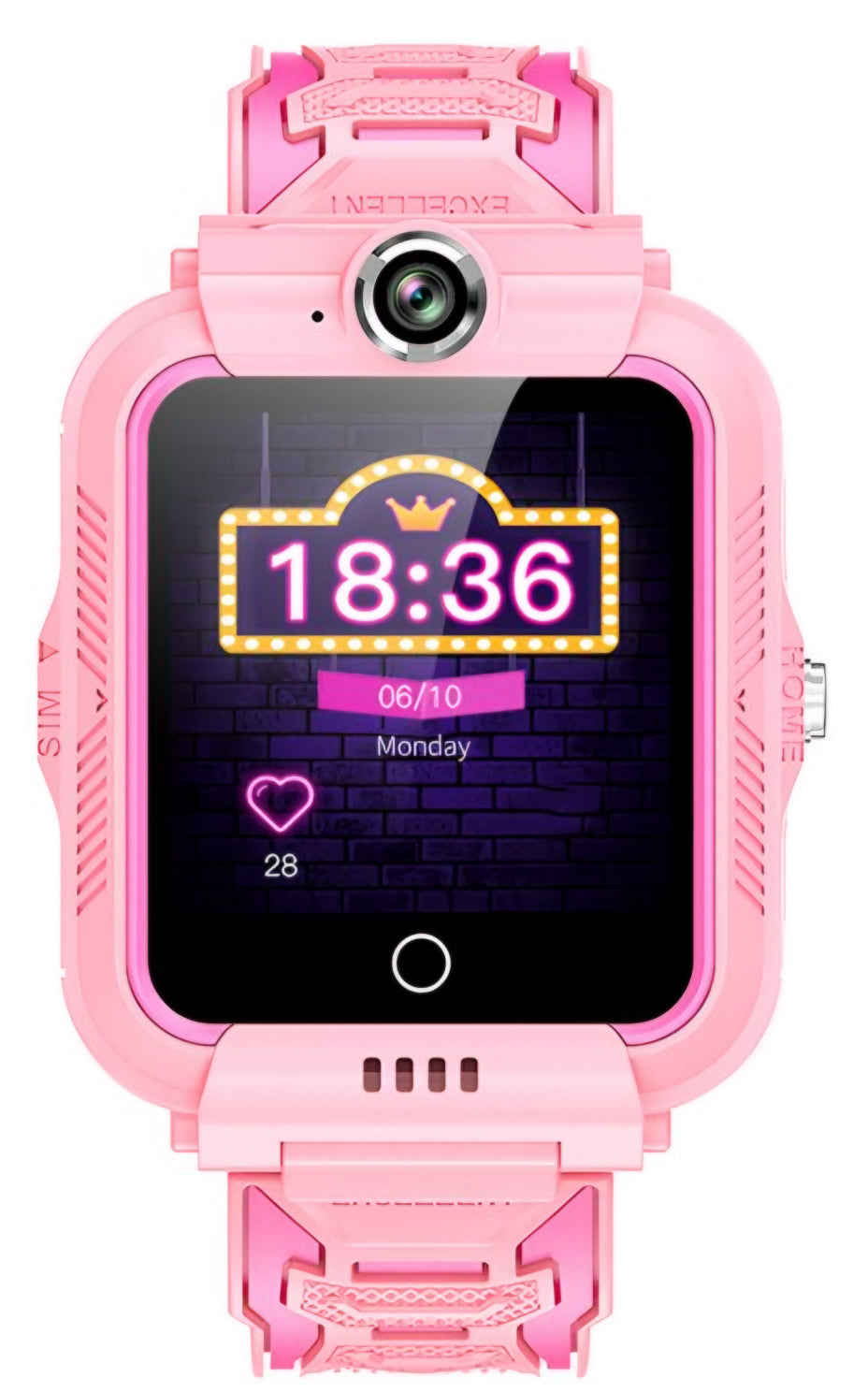 Smartwatch XO Design Kids H110, Rosa
