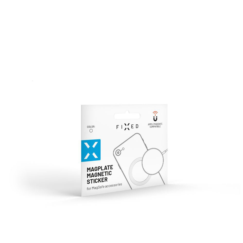 Adesivo Metallico Fisso, Bianco