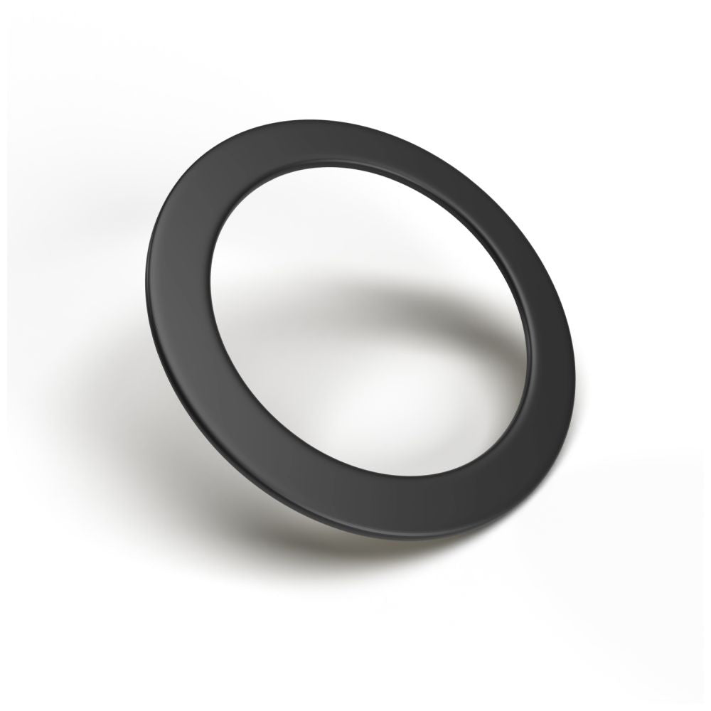 Fixed Metallic Sticker, Black