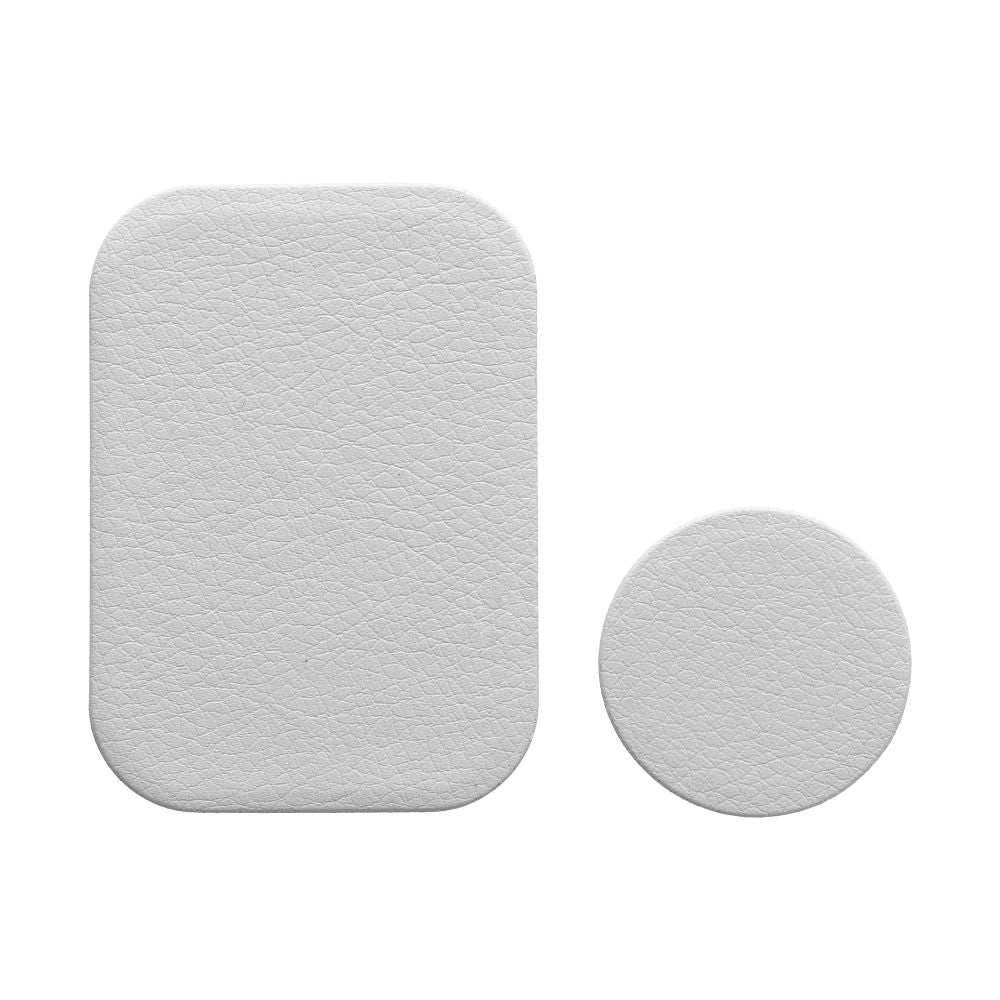 Sticker Metalico OEM Leather 2in1, Argento