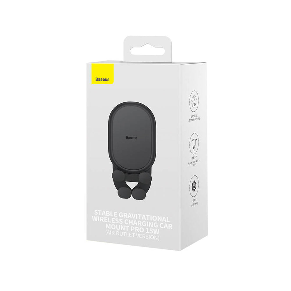 Supporto Auto Baseus Pro, Universale, Nero SUWX030001