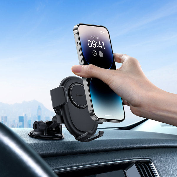 Supporto Auto Baseus UltraControl Lite, 5.4inch - 7.2inch, Nero