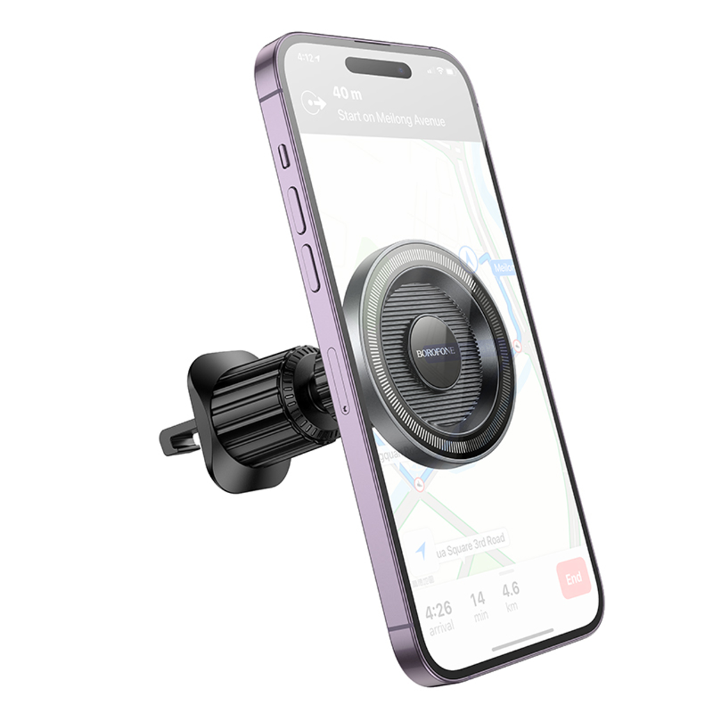 Supporto Auto Magnetico Borofone BH122 Profit, 4.5inch - 7inch, Nero