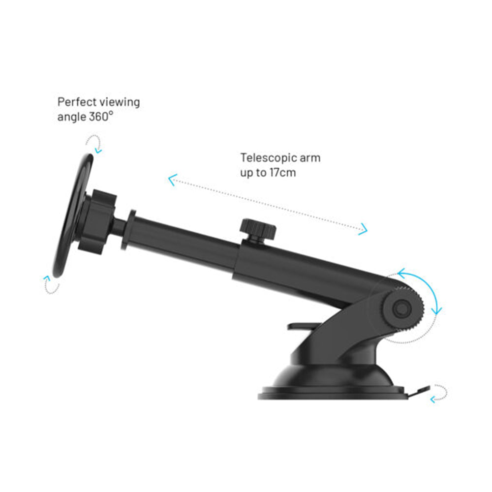 Supporto Auto Magnetico Fixed MagMount XL, Universale, Nero