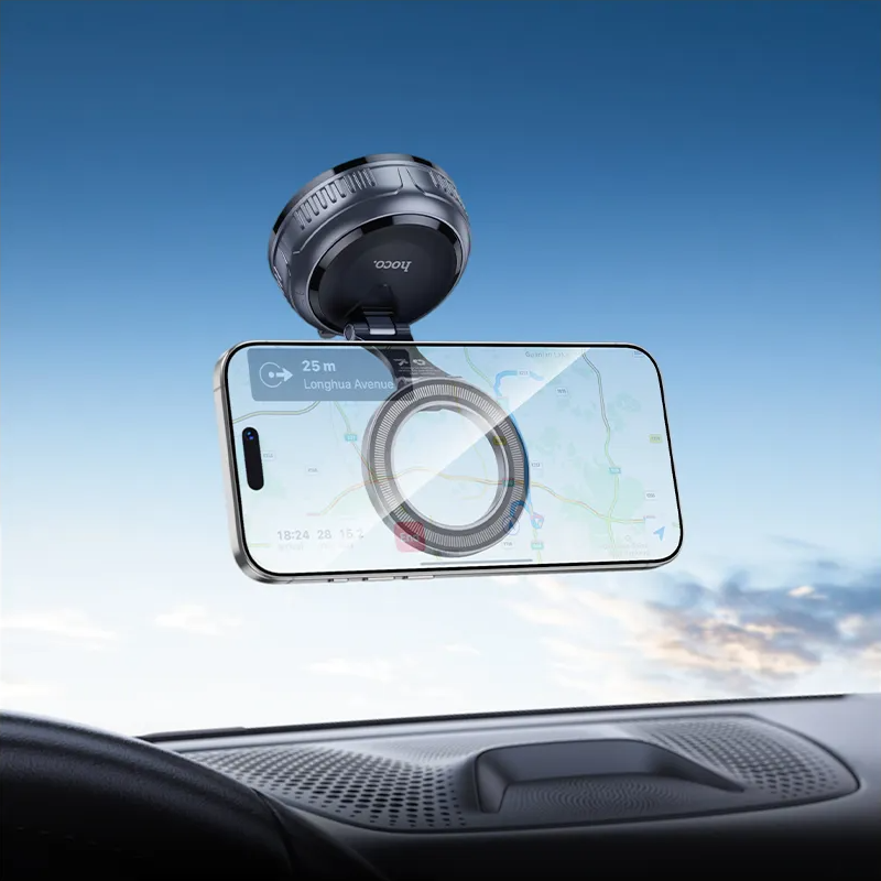 HOCO H92 Universal Magnetic Car Holder, Grey