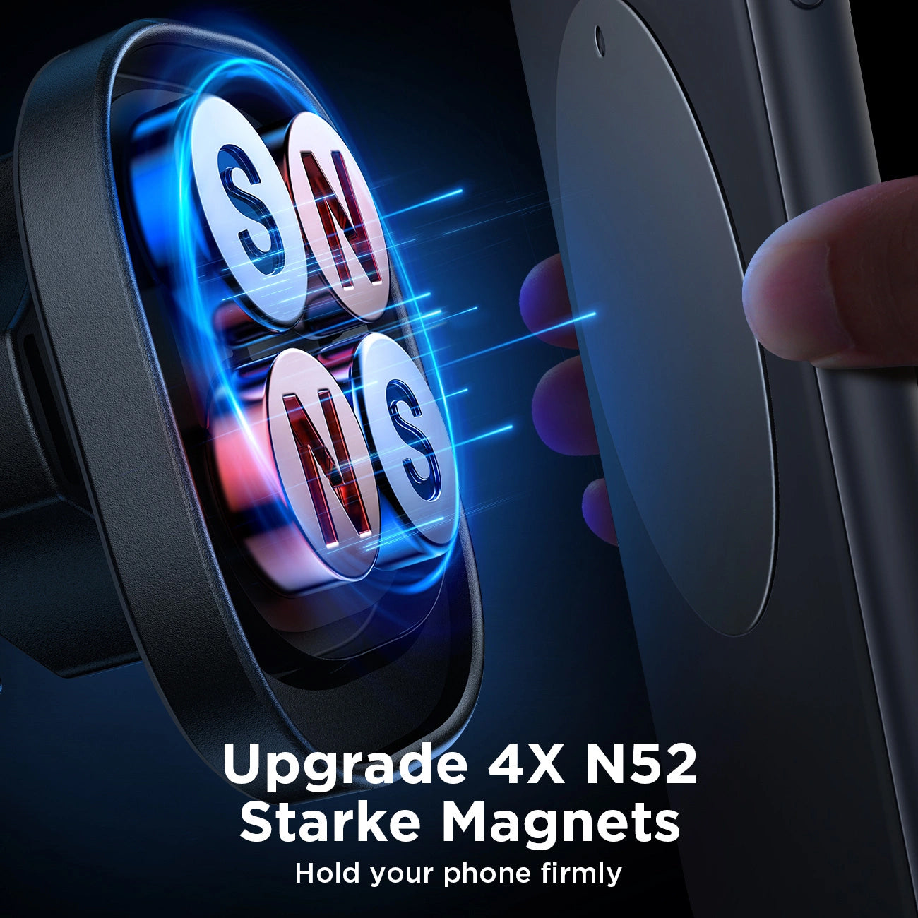 Joyroom JR-ZS400 Supporto magnetico per auto, universale, nero