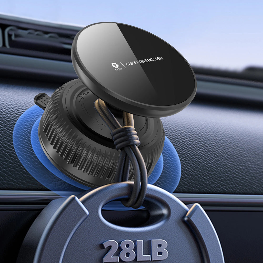 Supporto Auto Magnetico Lito LT-W12, Universale, Nero