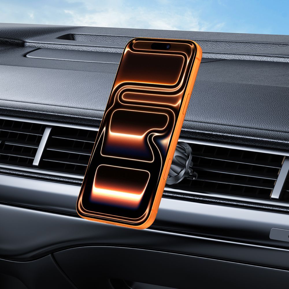 Supporto Auto Magnetico Tech-Protect N56 Carbon Vent, Universale, Nero