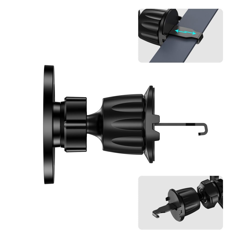 Supporto Auto Magnetico Tech-Protect N56 Carbon Vent, Universale, Nero