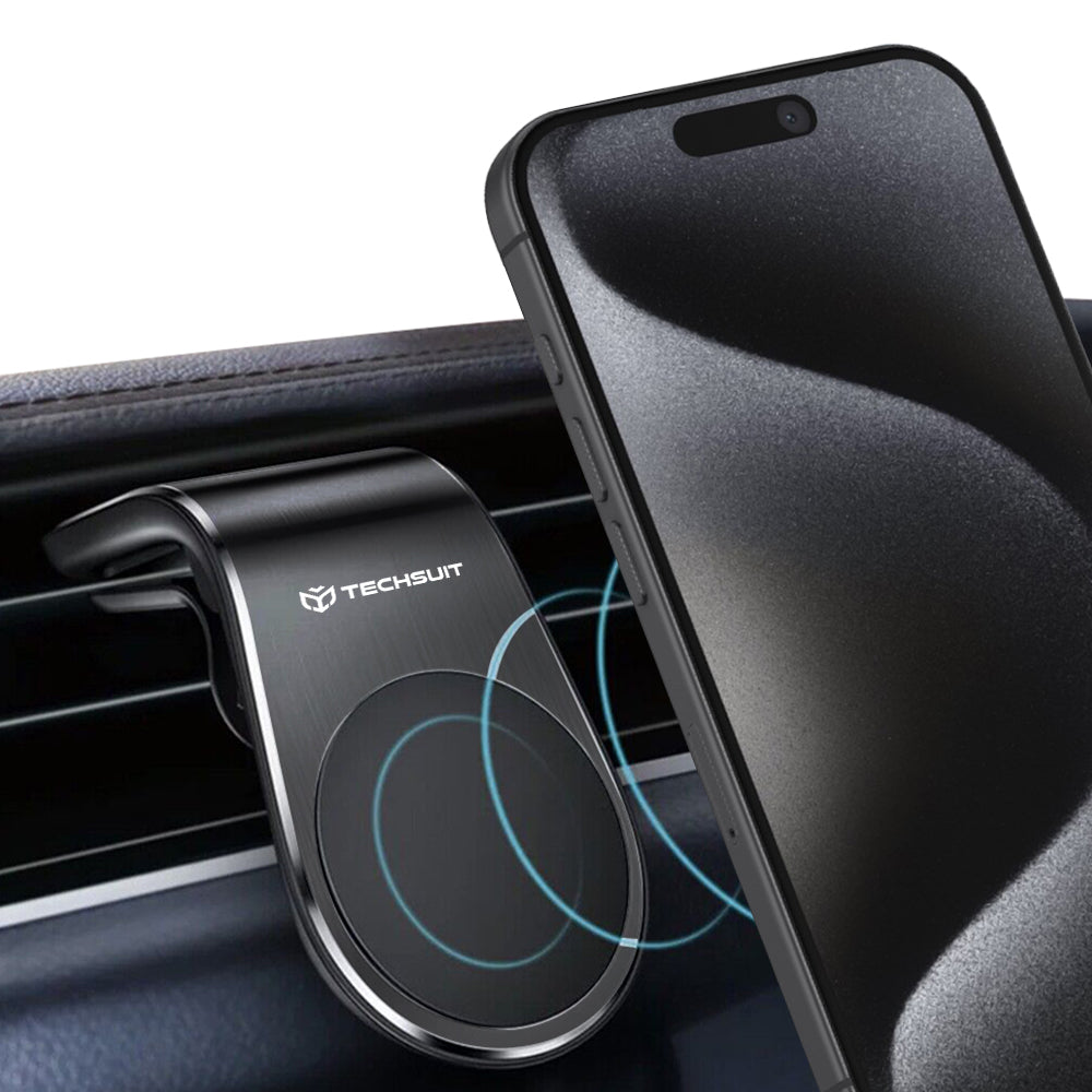 Supporto Auto Magnetico Techsuit S7, Universale, Argento