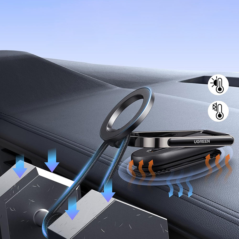 Supporto Auto Magnetico UGREEN LP924 (65186), Universale, Nero