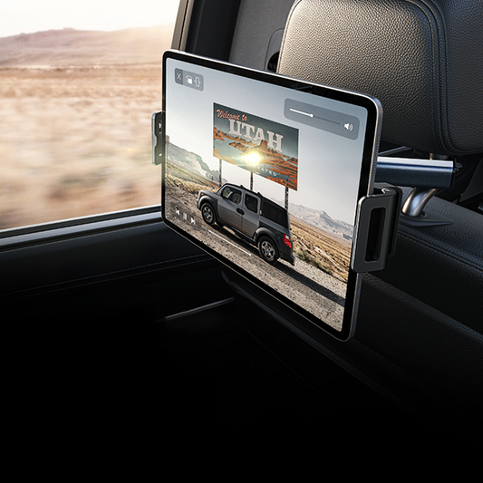 Lisen Headrest Car Mount for Phone / Tablet, 4.7inch - 12.9inch, Black, Resealed YL0221030002